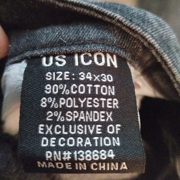 U.S Icon Men's Jeans - Picture 3 of 5